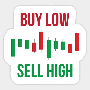 Buy Low Sell High Sticker